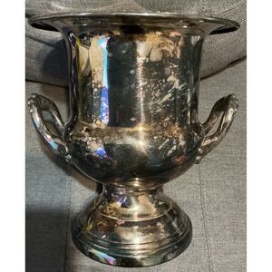 Vintage Leonard Classic Silverplated Trophy Cup Champagne Chiller Ice Bucket 534